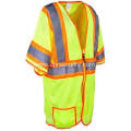 Two Tone Yellow Classic Mesh Safety Vest